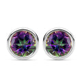 Nordlicht mystische Topas-Ohrstecker - 2,03 ct.