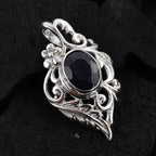 Royal Bali - Blauer Saphir-Anhänger, 925 Silber ca. 1,50 ct