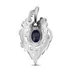 Royal Bali - Blauer Saphir-Anhänger, 925 Silber ca. 1,50 ct