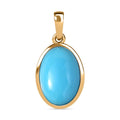 Amerikanischer, natürlicher AAA Sleeping Beauty Türkis Anhänger - 5,36 ct.