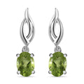 Natürliche Peridot-Ohrhänger - 1,75 ct.