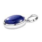 Lapislazuli Anhänger, 925 Silber ca. 6.72 ct