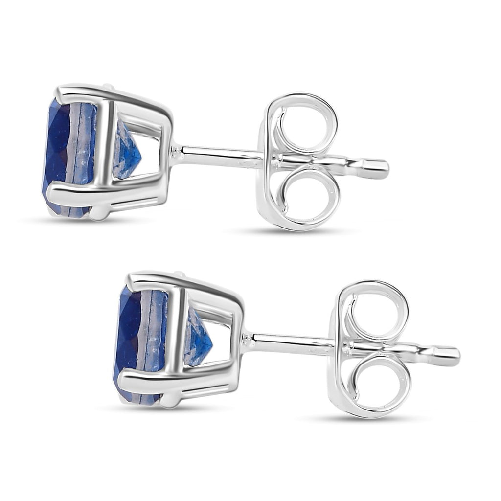 Meeresquarz Triplett Ohrringe, 925 Silber, ca. 1,96 ct