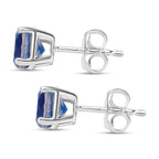 Meeresquarz Triplett Ohrringe, 925 Silber, ca. 1,96 ct