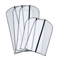 5er - Set staubdichter Kleidersack mit Reißverschluss, ,2Stück:60x100cm, 3Stück:60xx140cm, weiß