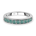 Grandidierit-Ring, 925 Silber platiniert (Größe 17.00) ca. 0.76 ct