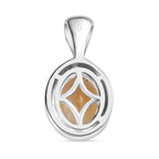 Citrin Anhänger, 925 Silber ca. 1.18 ct