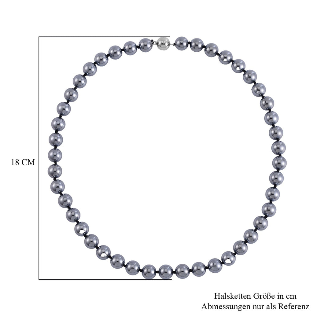 Terahertz Halskette ca. 45 cm 925 Silber rhodiniert