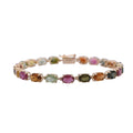 AAA Mehrfach-Turmalin Armband, 19 cm - 11,52 ct.