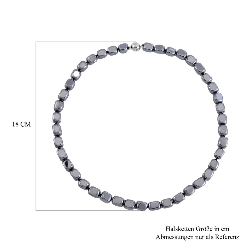 Terahertz Halskette ca. 45 cm 925 Silber rhodiniert