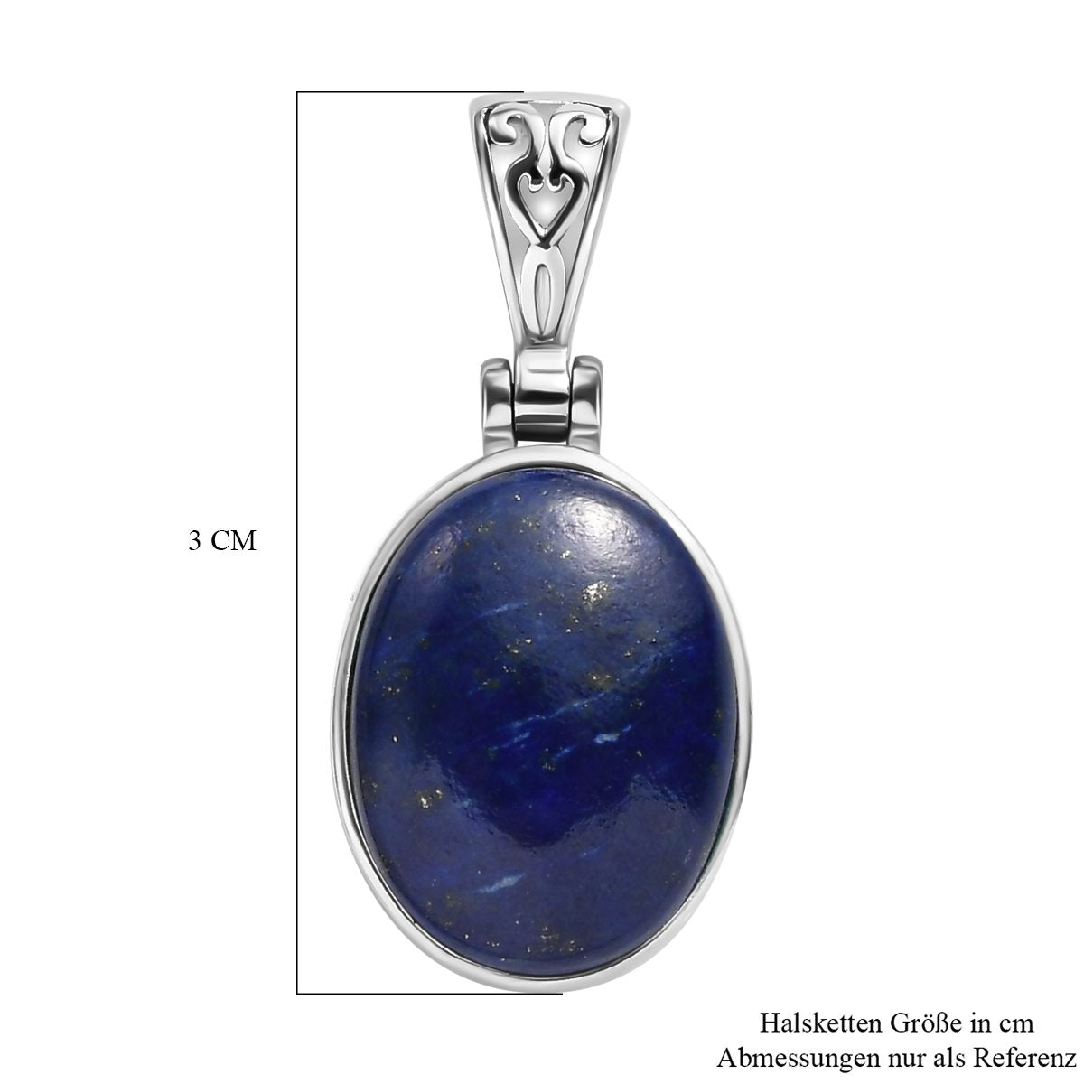 Lapislazuli Anhänger, ca. 10.04 ct