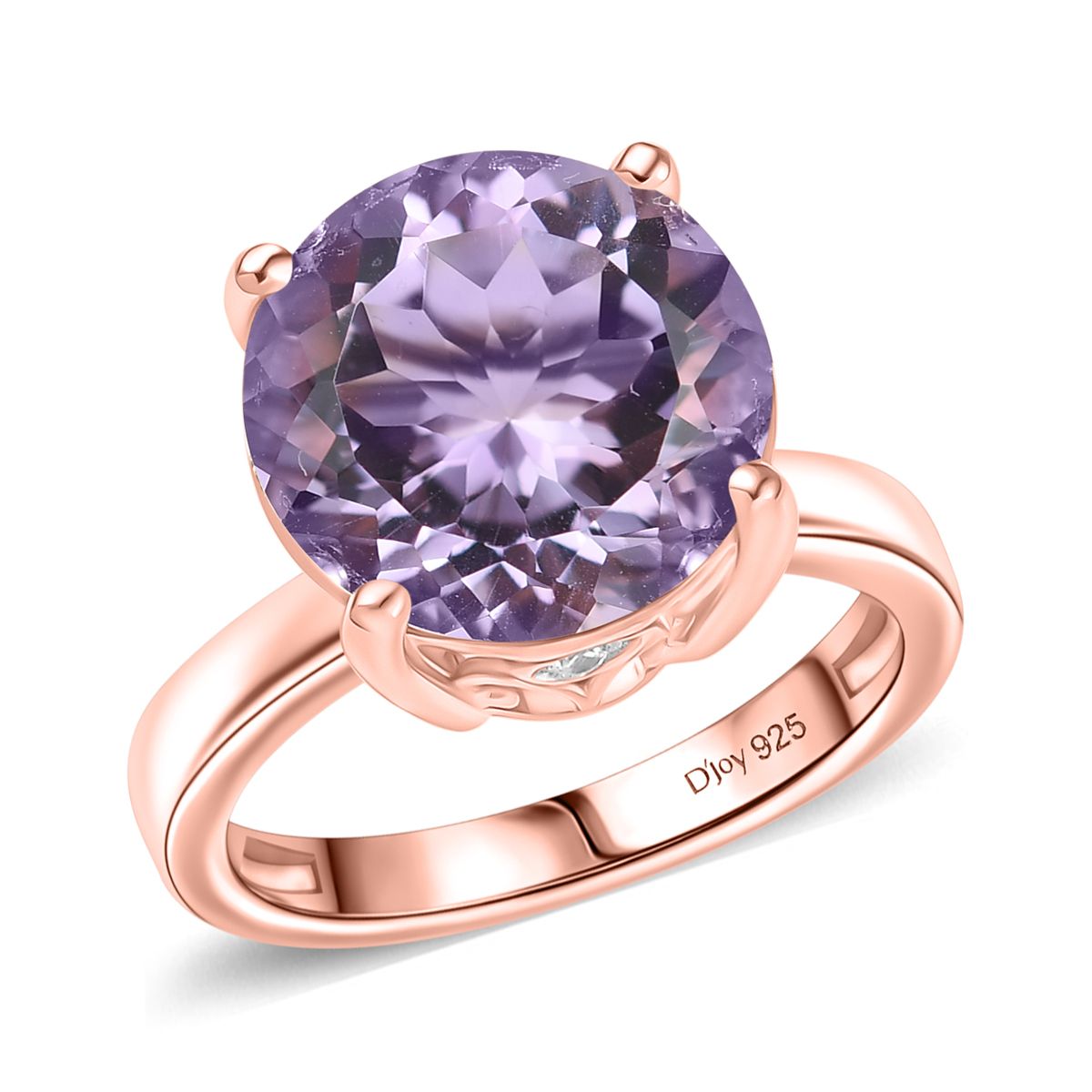 D’Joy AA Rose De France Amethyst und Zirkon Schmuckset