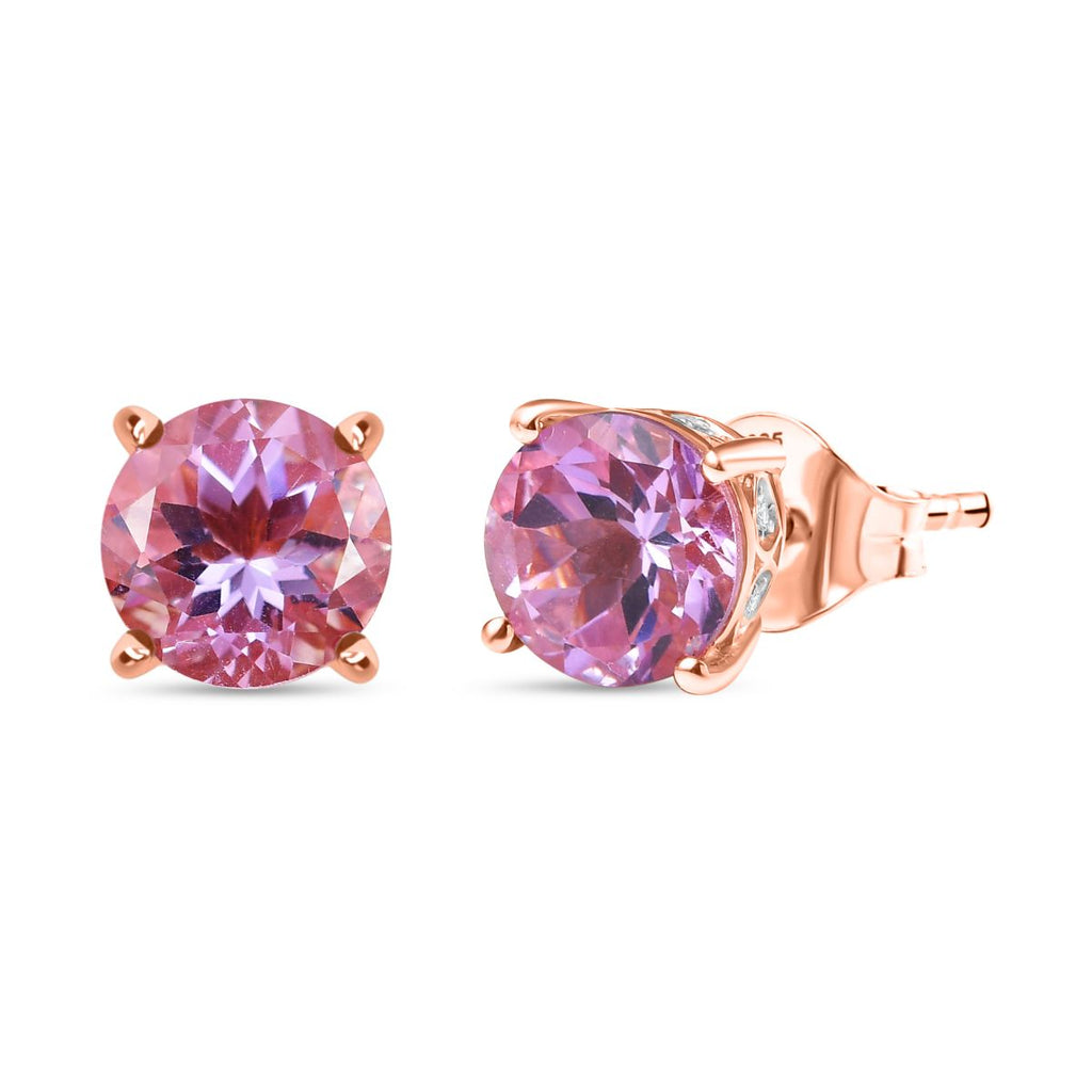 D’Joy AA Rose De France Amethyst und Zirkon Schmuckset