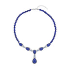 Lapislazuli Halskette, ca. 45 cm, ca. 164.00 ct