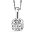 LUXURIANT 2er-Set SI-GH Labor Diamant Anhänger mit 45cm Kette