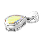 Merkur mystischer Topas Anhänger, 925 Silber platiniert ca. 1.45 ct