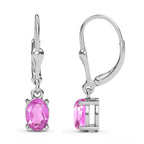 Patroke Triplette Quarz Ohrring, 925 Silber platiniert ca. 4.13 ct