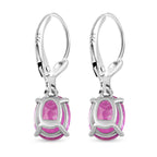 Patroke Triplette Quarz Ohrring, 925 Silber platiniert ca. 4.13 ct