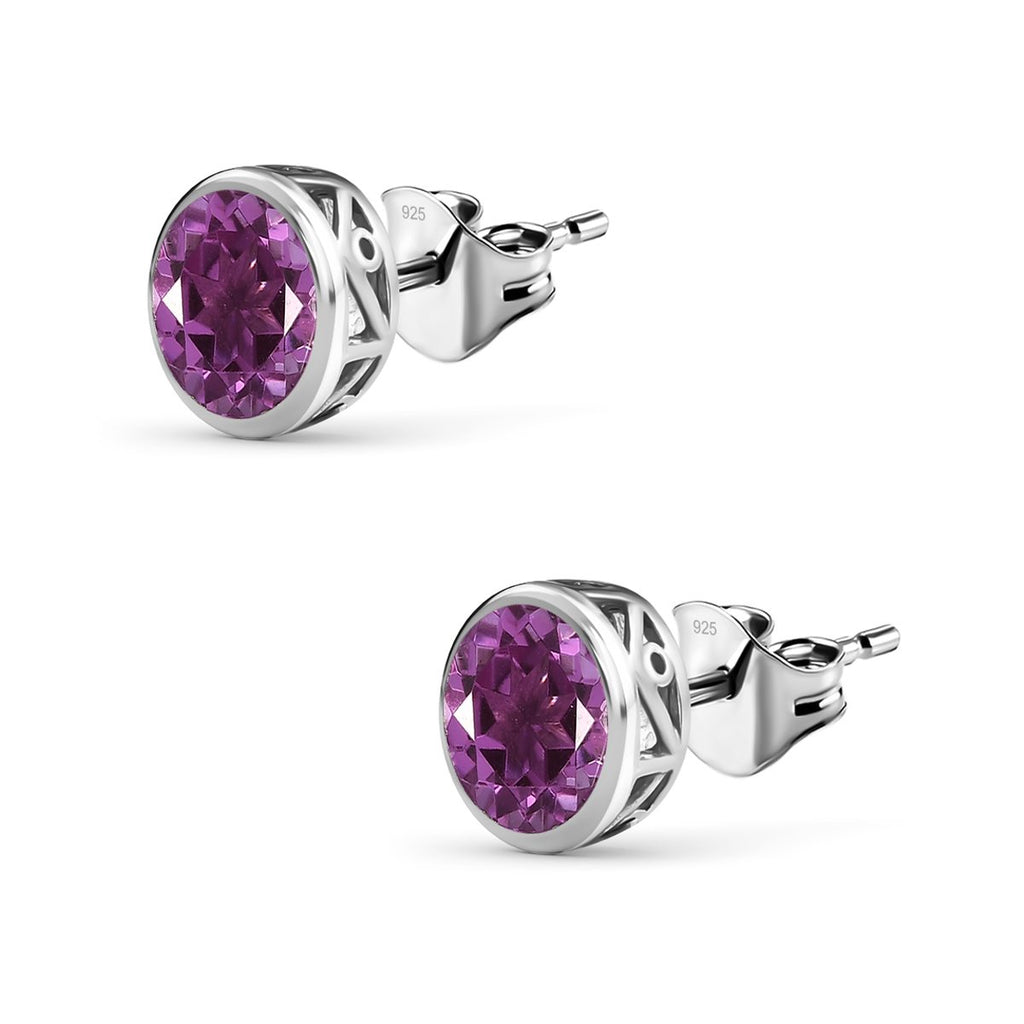 Patroke Quarz Triplette Ohrringe, 925 Silber platiniert ca. 3.06 ct