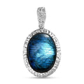 Labradorit Anhänger - 24,70 ct.