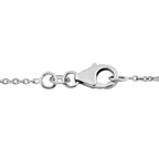 Merkur mystisches Topas Collier, ca. 45 cm, 925 Silber platiniert ca. 10.01 ct