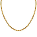 Italienische Kordel-Collier, ca. 50 cm, 925 Silber rosévergoldet, ca. 23,65g