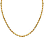 Italienische Kordel-Collier, ca. 50 cm, 925 Silber rosévergoldet, ca. 23,65g