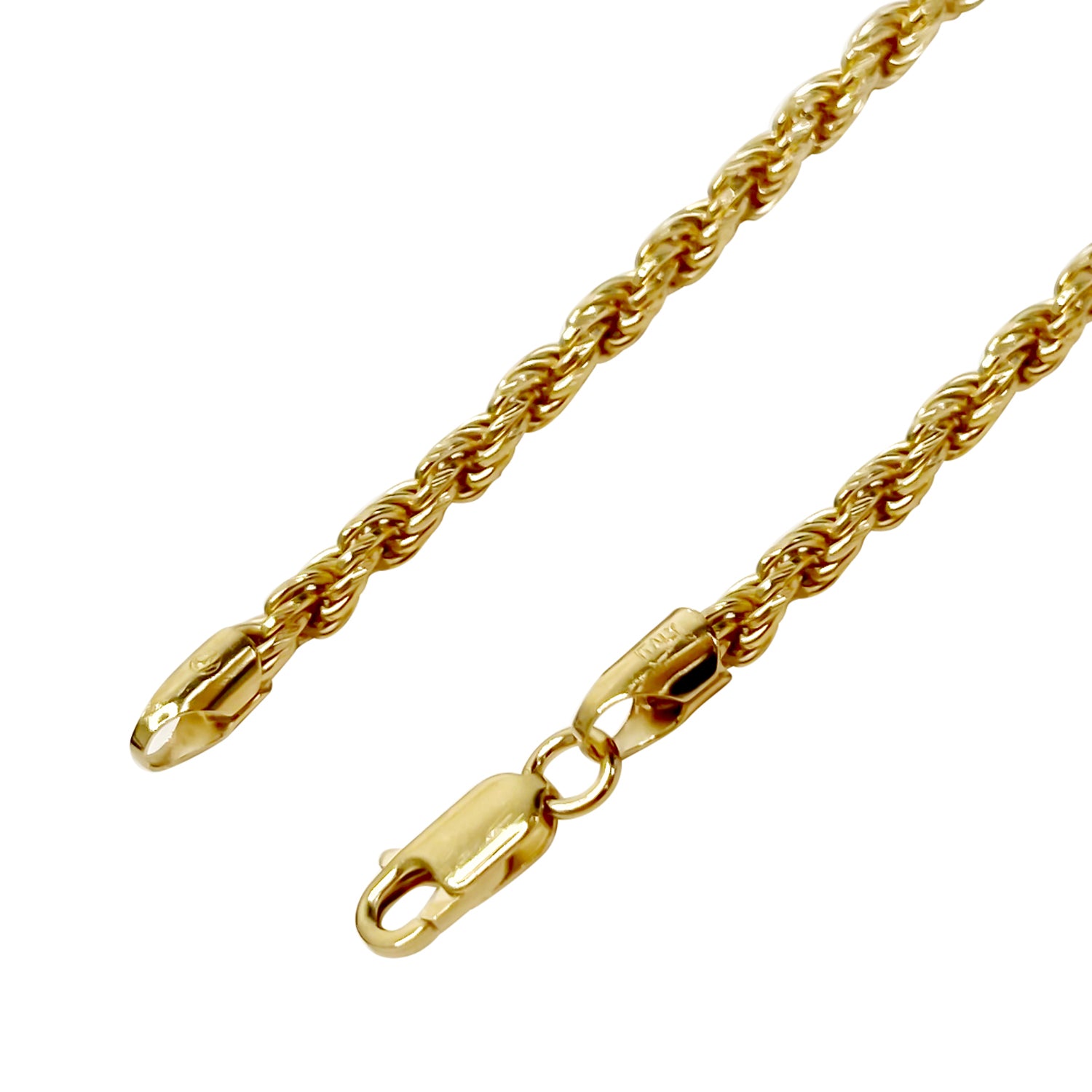 Italienische Kordel-Collier, ca. 50 cm, 925 Silber rosévergoldet, ca. 23,65g