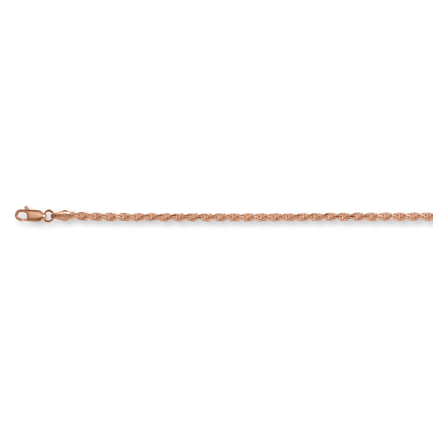 925 Silber rosévergoldet Halskette ca. 50 cm ca. 13,01g