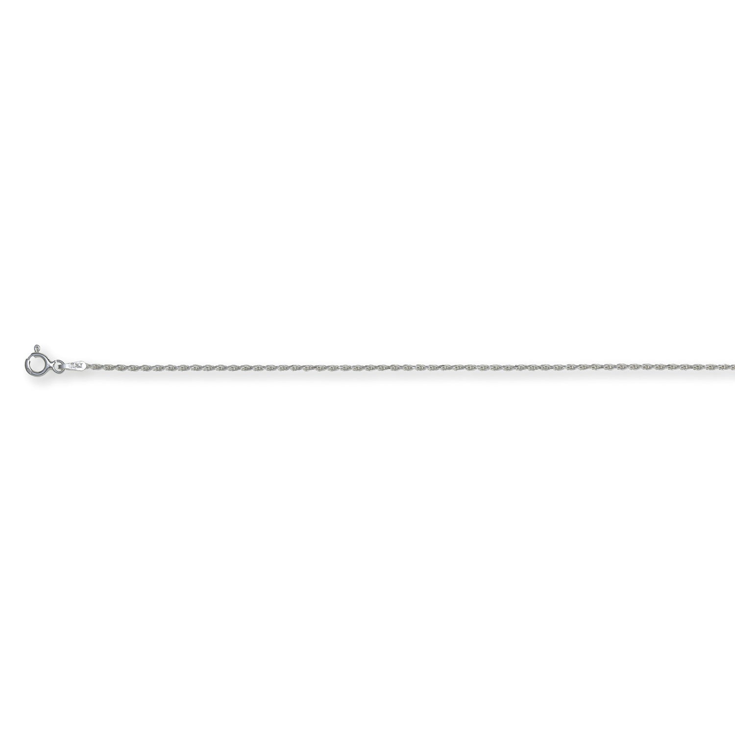 Italienische Kordelkette, ca. 50 cm, 925 Silber ca. 3,50g