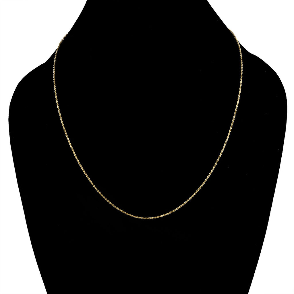 ILIANA - Kordelkette, ca. 50 cm, 750 Gold ca. 1,27g