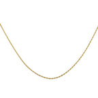 ILIANA - Kordelkette, ca. 50 cm, 750 Gold ca. 1,27g