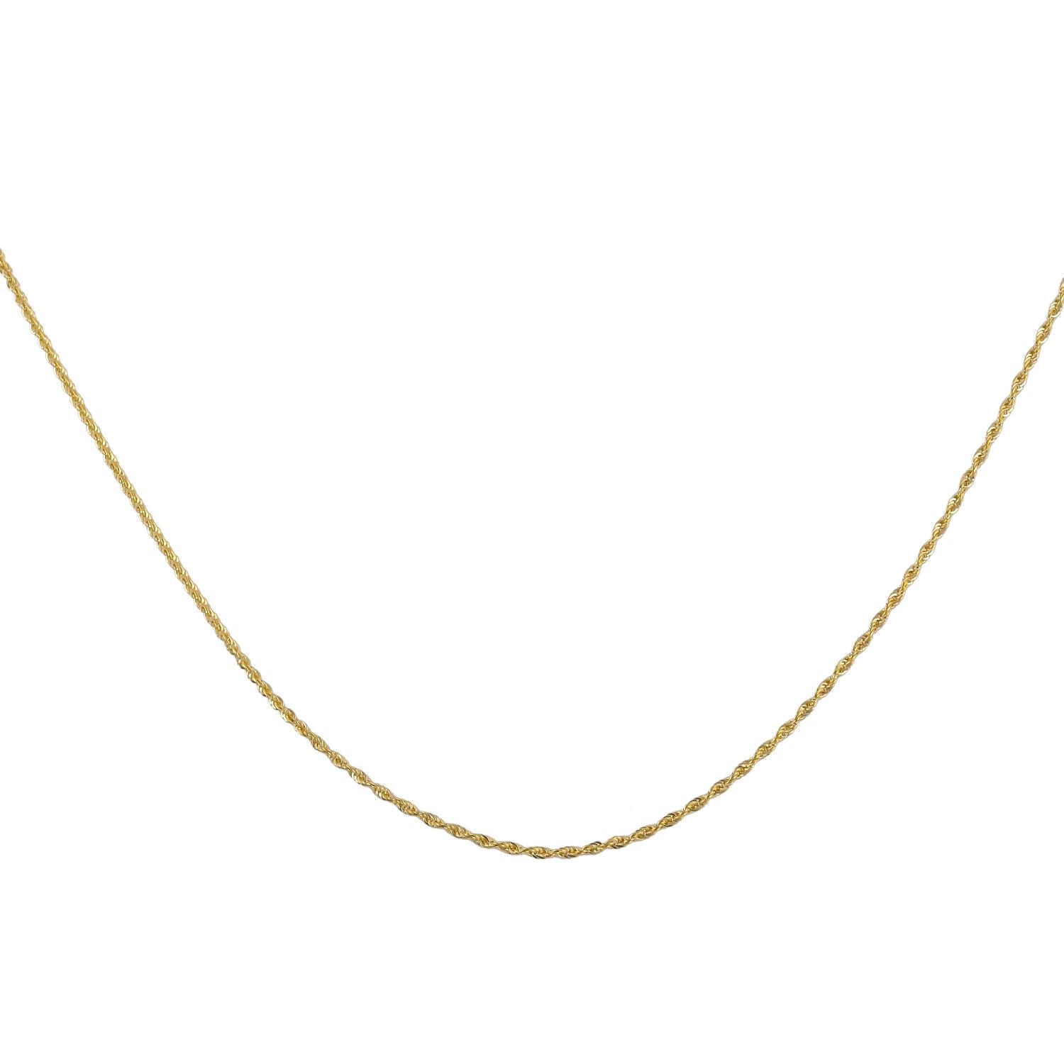 ILIANA - Kordelkette, ca. 50 cm, 750 Gold ca. 1,27g
