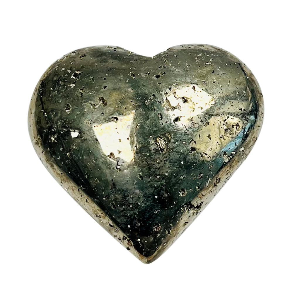 Gem Crystal Kollektion - Pyrit Herz, 3.5-4.5 cm - S, ca. 275 cts.