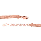 925 Silber rosévergoldet Halskette ca. 45 cm ca. 32,55g