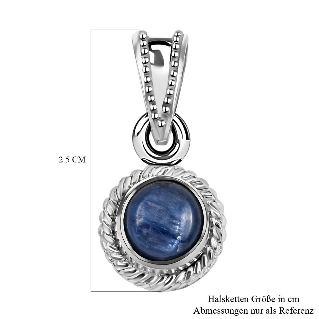 Royal Bali Kollektion - Kyanit Anhänger, 925 Silber ca. 4,60 ct