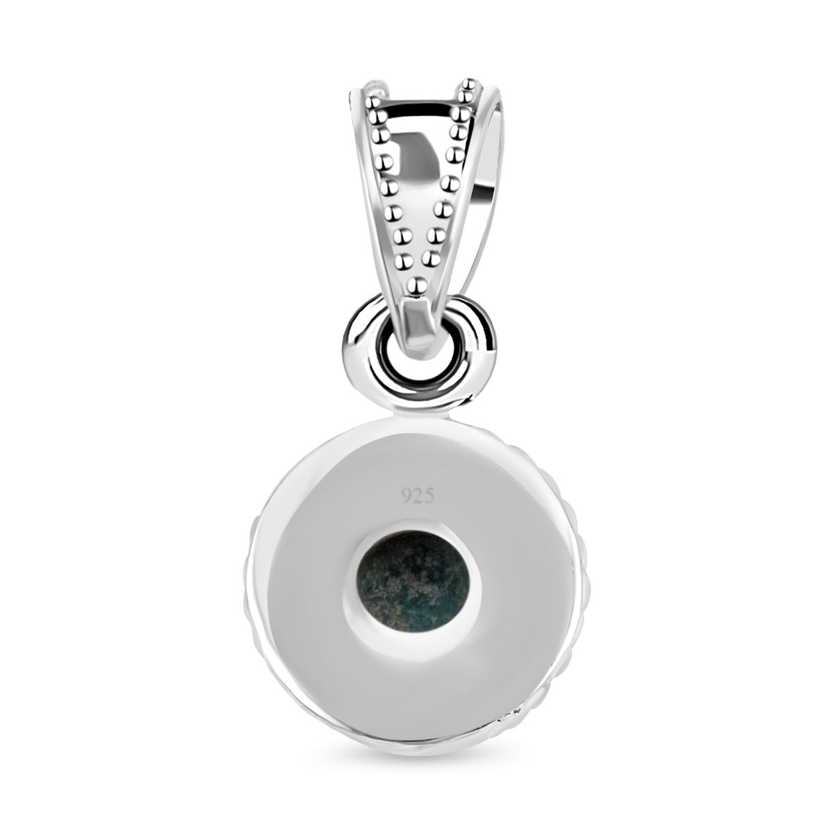 Royal Bali Kollektion - Chrysokoll Anhänger, 925 Silber ca. 4.60 ct