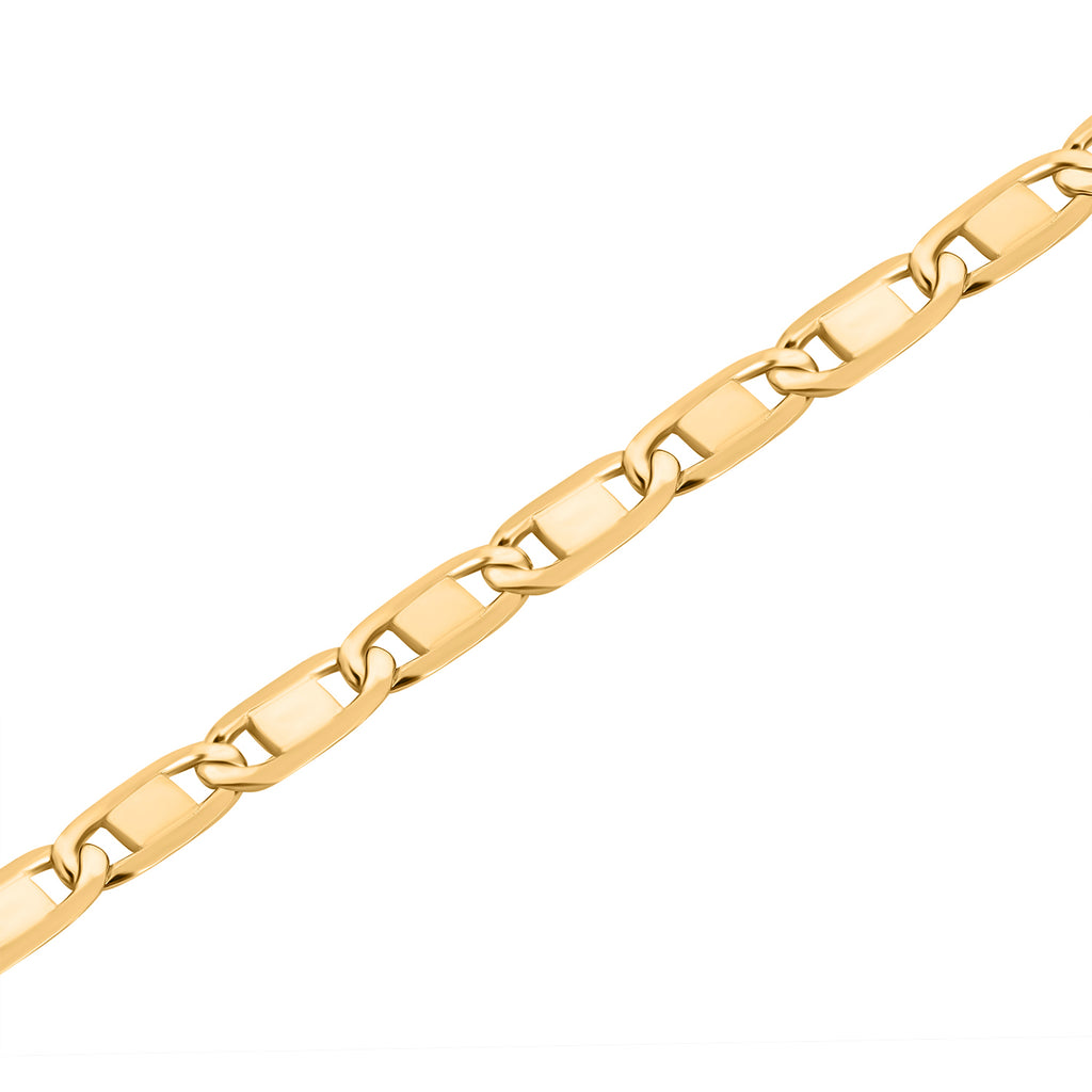 Italienisches Valentino-Armband, ca. 19 cm, 925 Silber vergoldet ca. 3,52g