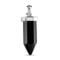 Fancy Spade schwarzer Turmalin-Anhänger
