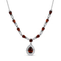Kirsch Citrin Halskette, 50 cm - 5,81 ct.