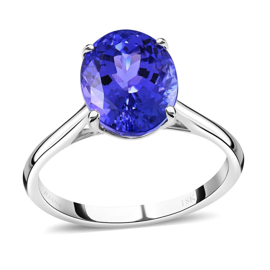 Iliana AAA Tansanit AGI zertifiziert Ring 750 Gold (Größe 17.00) ca. 2.75 ct