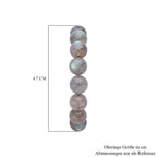 Labradorit Creolen, Edelstahl ca. 70.00 ct