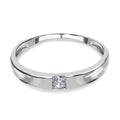 Lustro Stella - Weißer Zirkonia-Ring, 925 Silber rhodiniert (Größe 16.00) ca. 0,25 ct