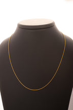Schlangen-Kette, ca. 45 cm, 585 Gold ca. 2,00g