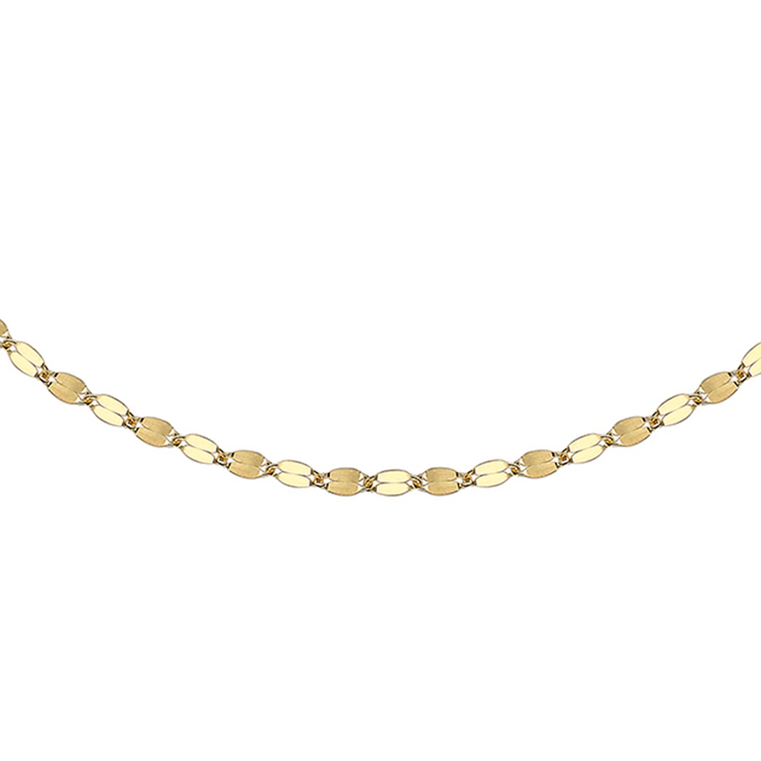 ILIANA - Forzantina-Kette, ca. 45 cm, 750 Gold