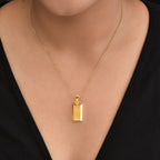 ILIANA - Drachen-Anhänger, 750 Gelbgold ca. 1,59g