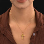 Iliana - Kreuzanhänger, 750 Gold