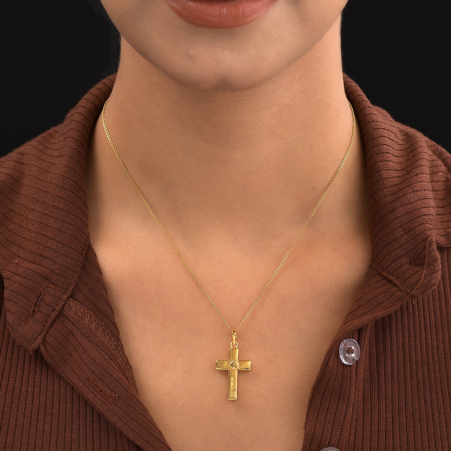 Iliana - Kreuzanhänger, 750 Gold