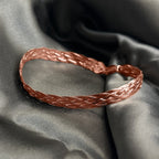 Italienisches Armband, ca. 19 cm, 925 Silber rosévergoldet