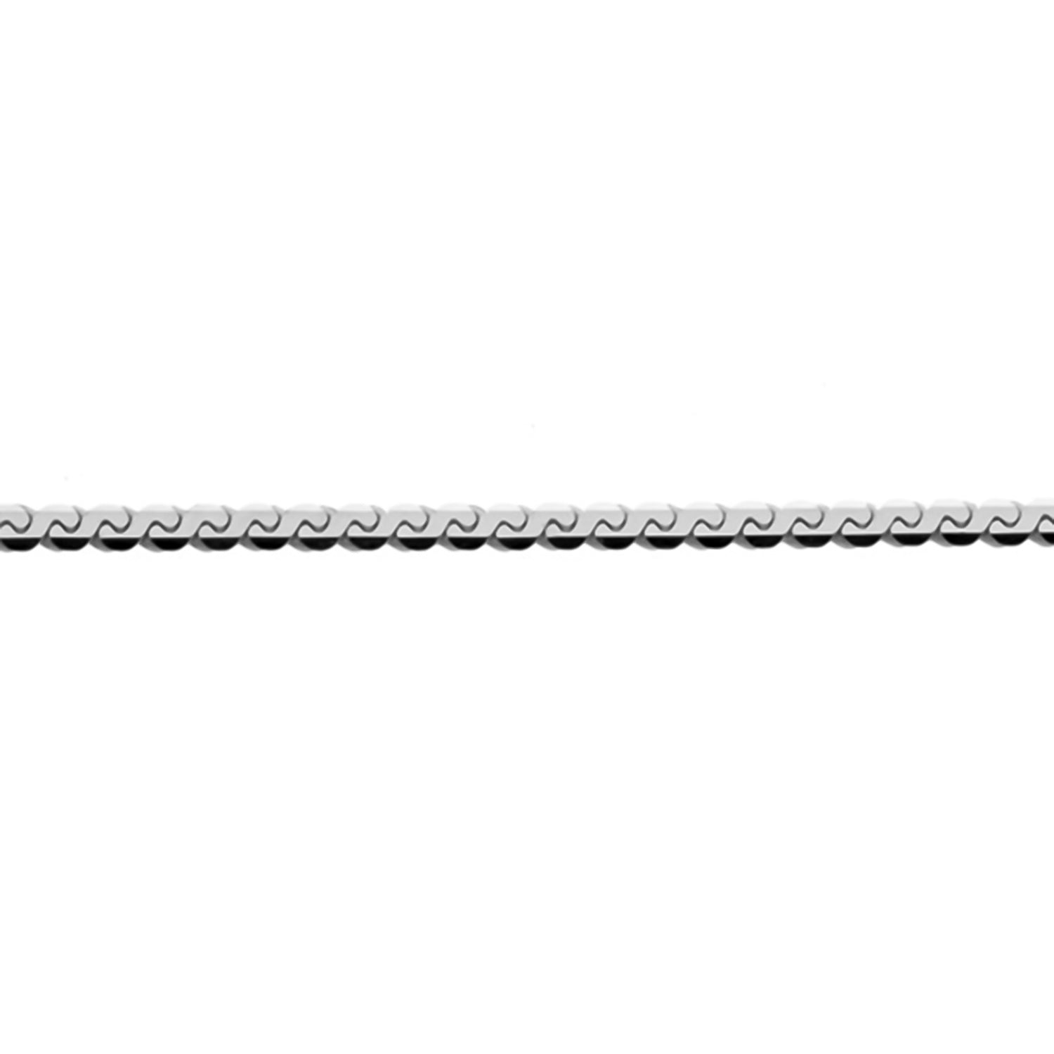 Italienische Halskette, ca. 45 cm, 925 Silber ca. 11,23g